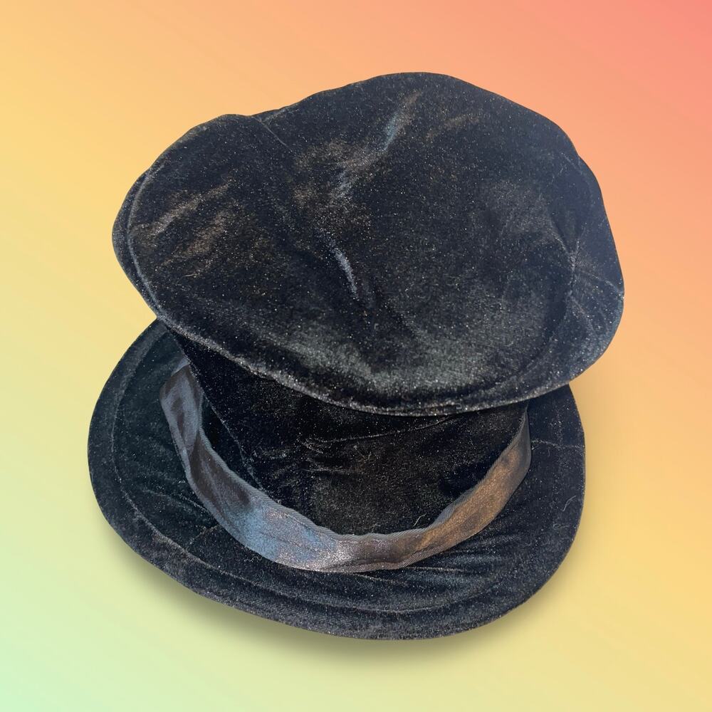 Little Daydreamers Elope Kids Black Velvet Top Hat Mad Hatter Soft Costume Toy